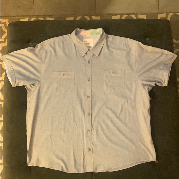 Gently used Original Weatherproof Vintage short sleeve button up collared shirt - Picture 1 of 7